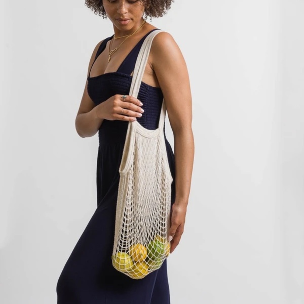 Knitted net bag - Picture 7 of 8
